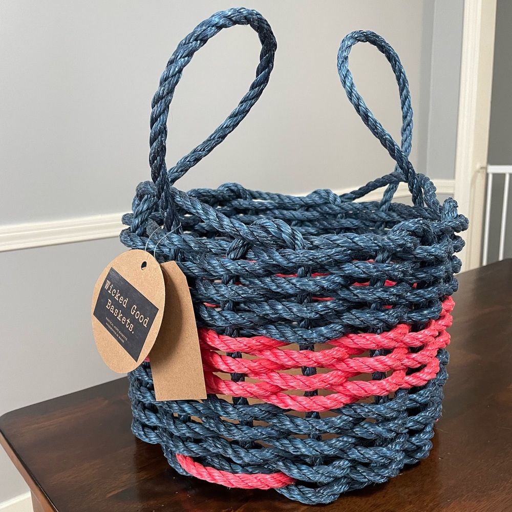 Wicked Good Lobster Rope Basket